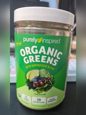 PURELY INSPIRED Organic Greens Powder - SEALED, BRAND NEW NWT